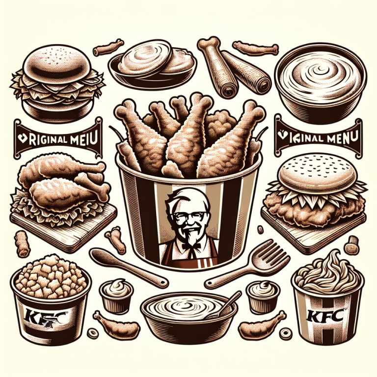 Kfc Original Menu