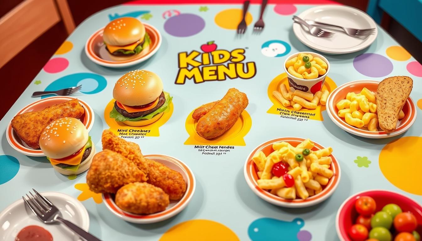 Applebee's Kids Menu