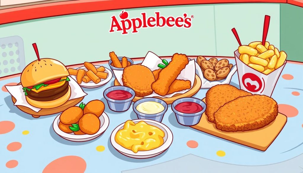 Applebee's kids menu