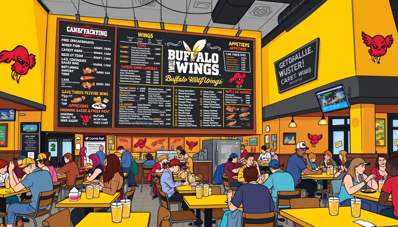 Buffalo Wild Wings Danville Menu