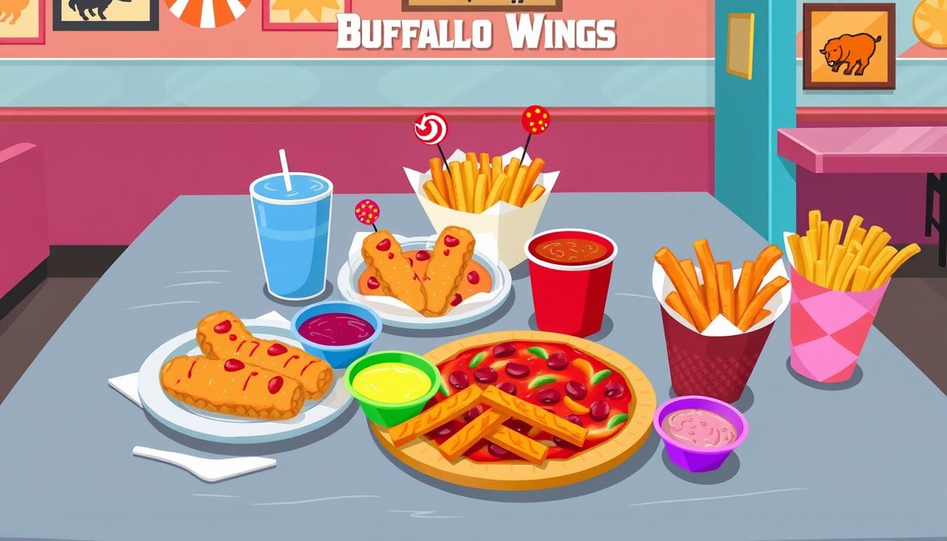 Buffalo Wild Wings Kids Menu