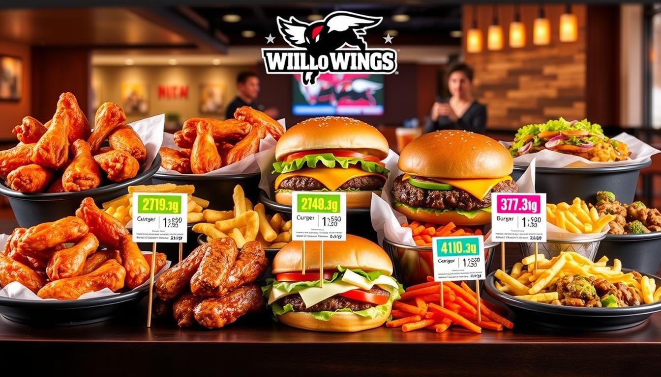 Buffalo Wild Wings Menu Nutrition Facts