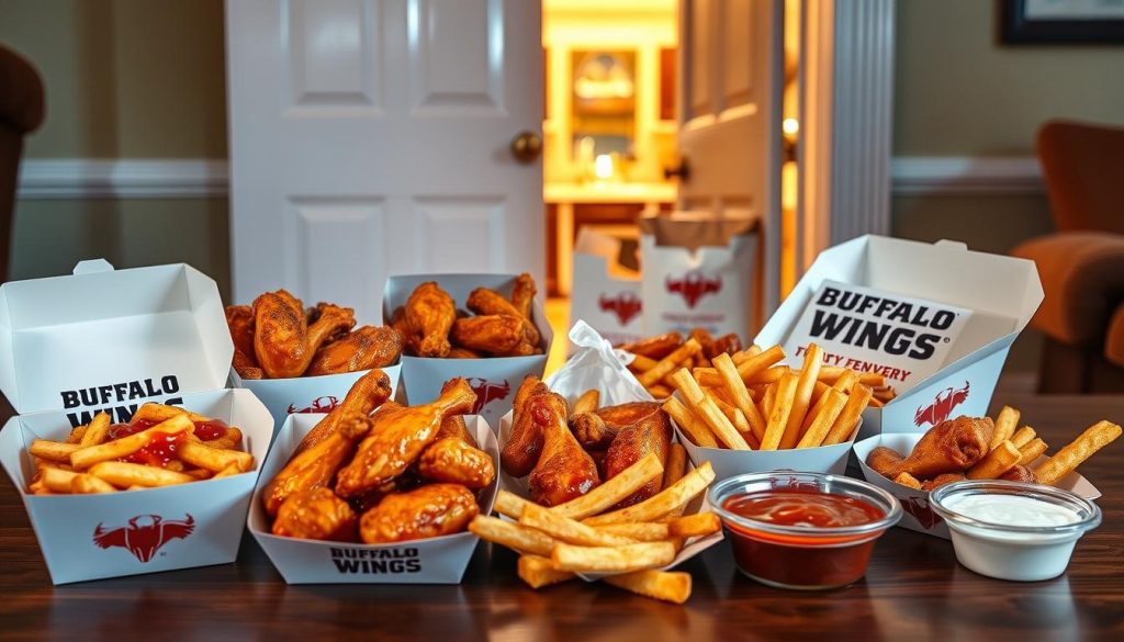 Buffalo Wild Wings delivery services