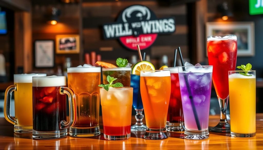 Buffalo Wild Wings drinks