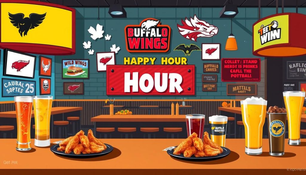 Buffalo Wild Wings happy hour deals by region