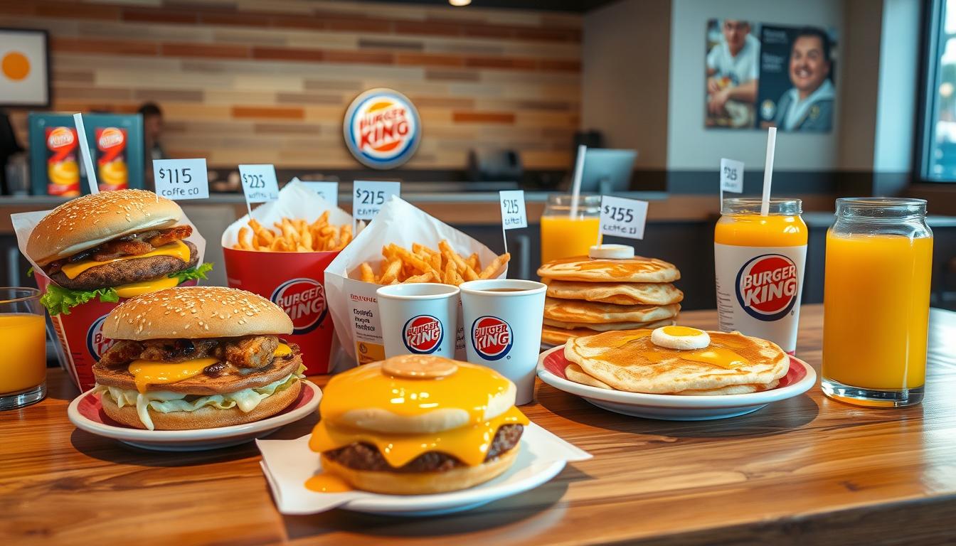 Burger King Breakfast Menu With Prices