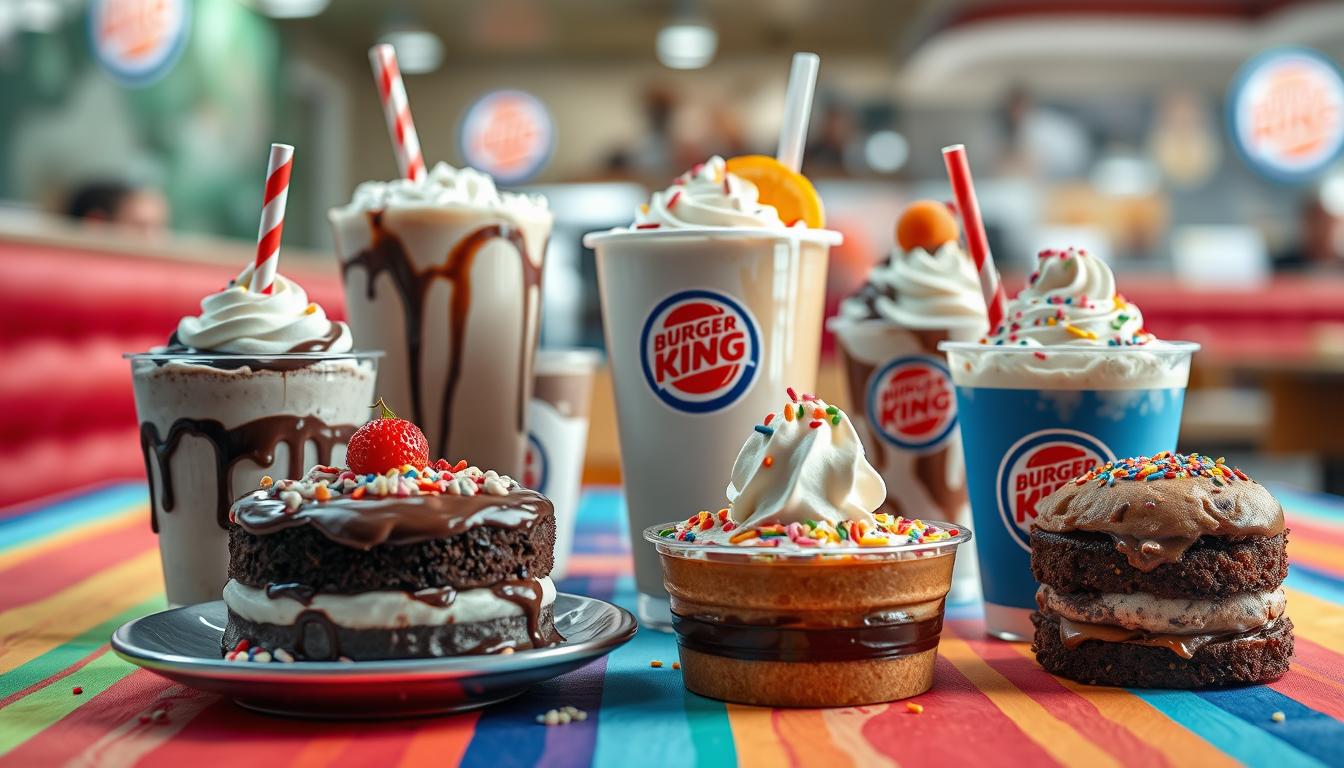 Burger King Dessert Menu