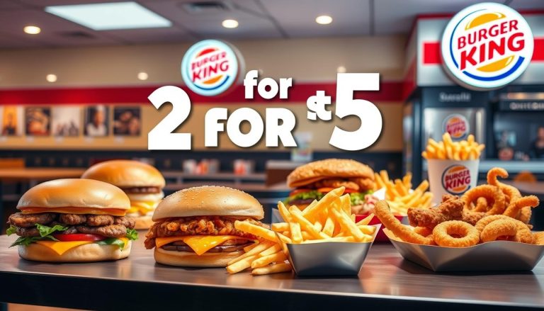 Burger King Menu Prices 2 For $5