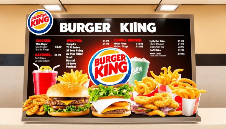 Burger King Menu With Prices