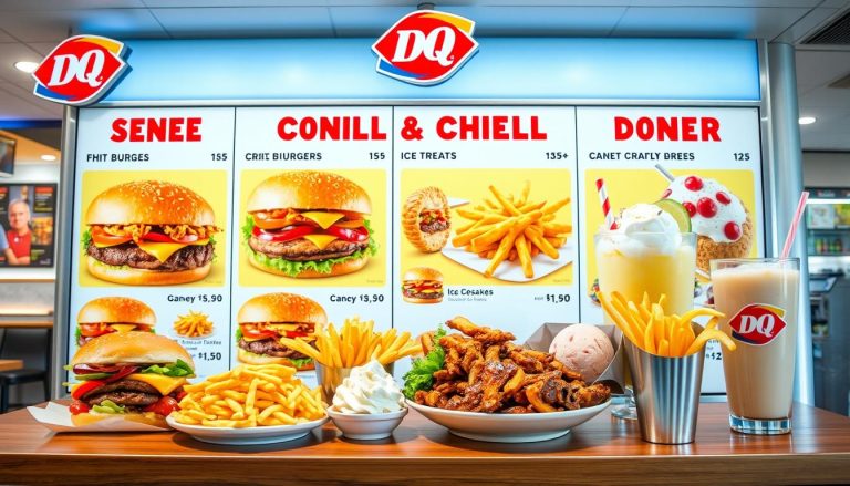 Dairy Queen Grill & Chill Menu