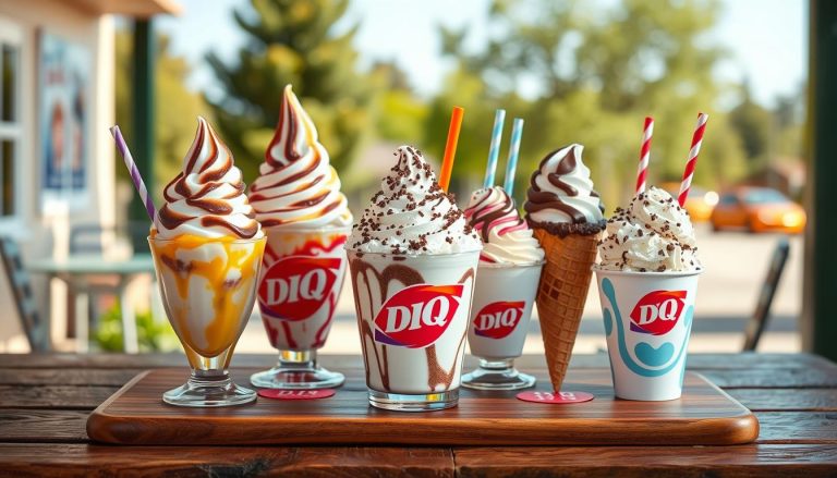 Dairy Queen Ice Cream Menu