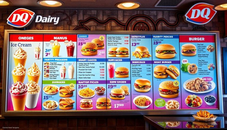 Dairy Queen Menu With Prices