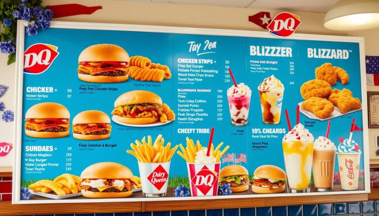 Dairy Queen Texas Menu