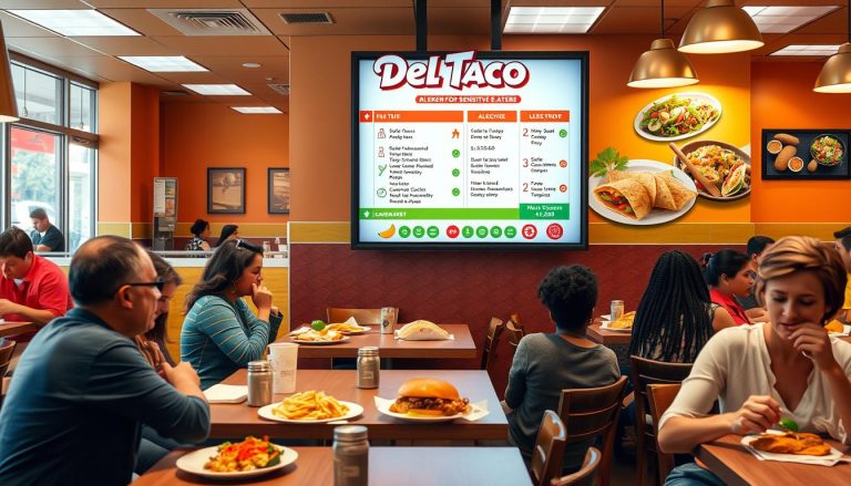 Del Taco Allergen Menu