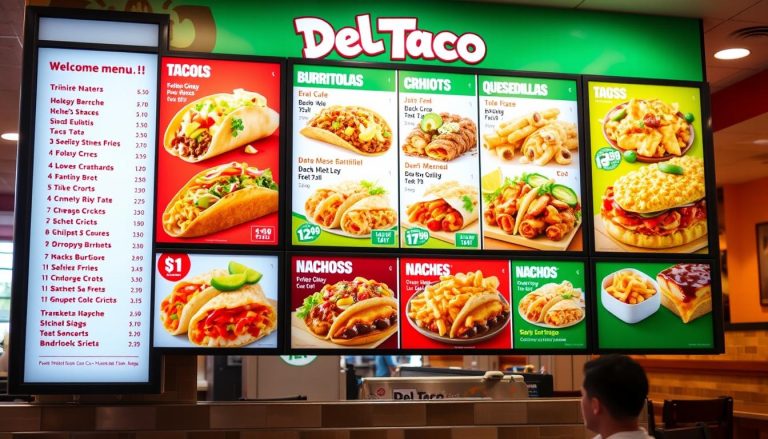 Del Taco Menu With Prices And Pictures