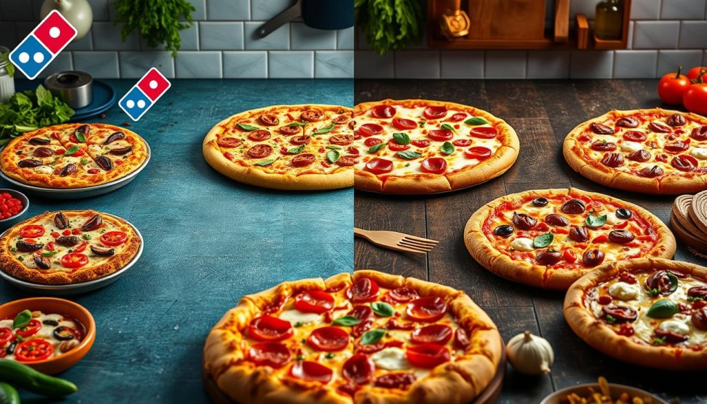 Domino's vs competitors comparisons