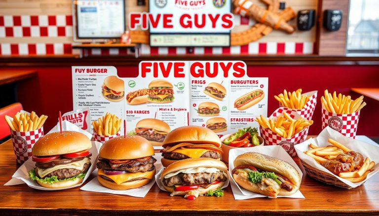 Five Guys Menu Prices