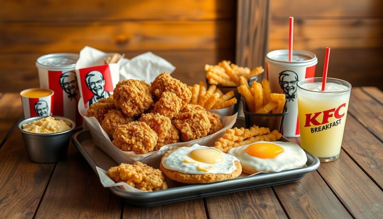 KFC Breakfast Menu