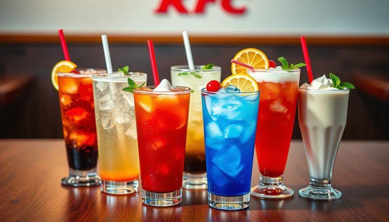 KFC Drinks Menu