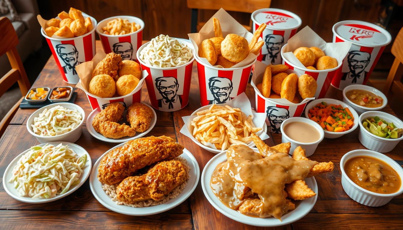 KFC Family Meals Menu