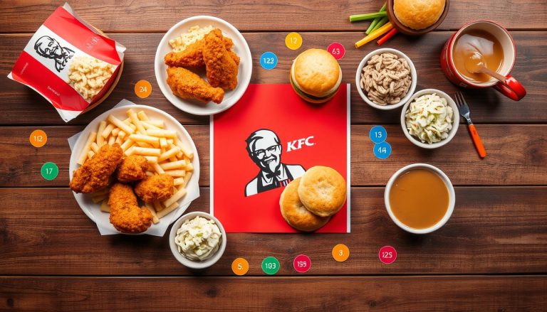 KFC Nutrition Menu