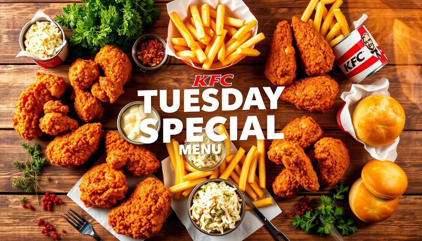 KFC Tuesday Special Menu