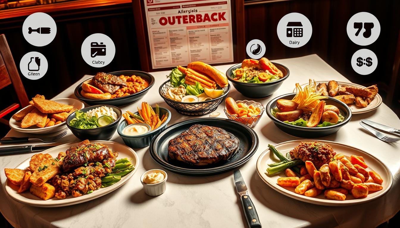 Outback Steakhouse Allergen Menu