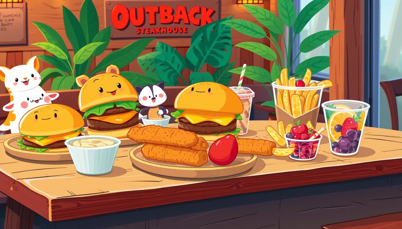 Outback Steakhouse Kids Menu