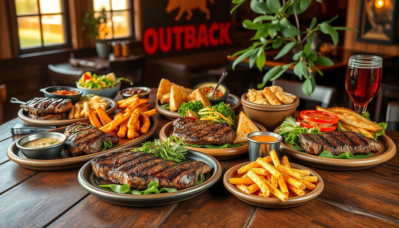 Outback Steakhouse Menu