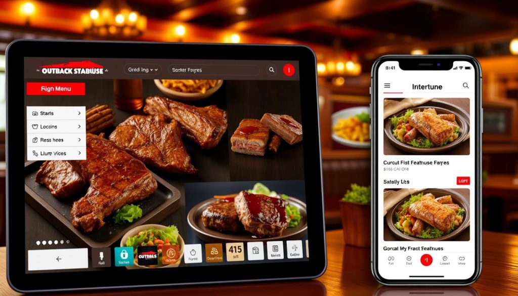 Outback Steakhouse online ordering