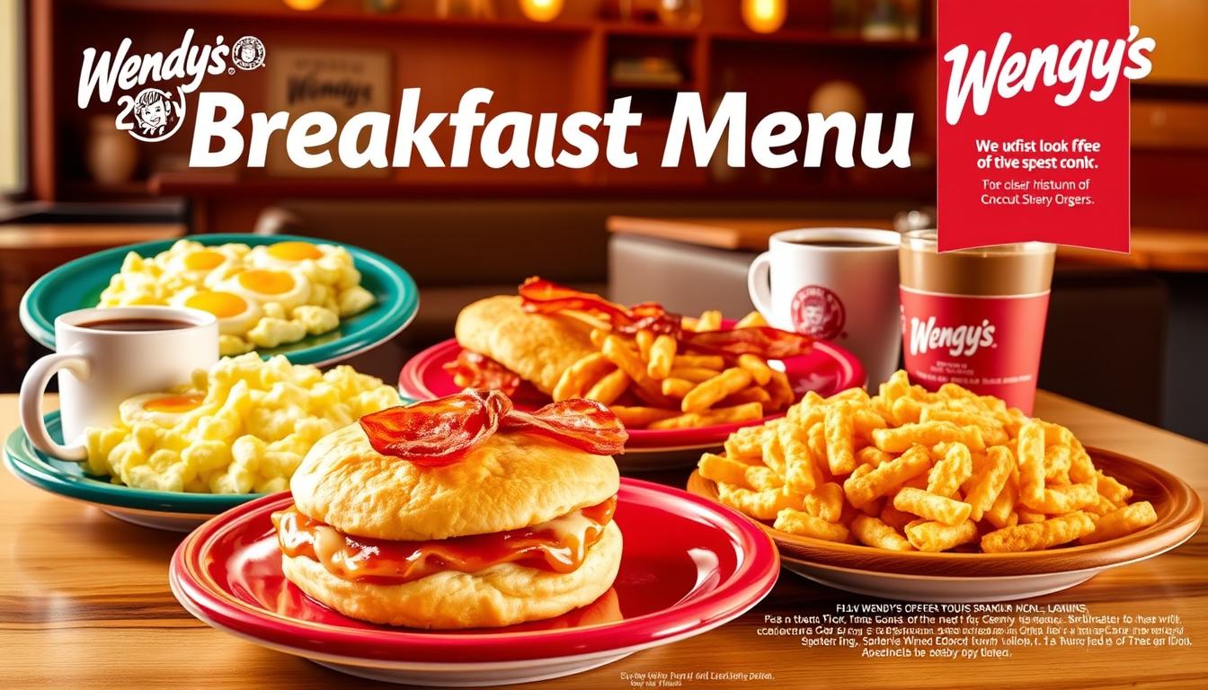 Wendy's Breakfast Menu