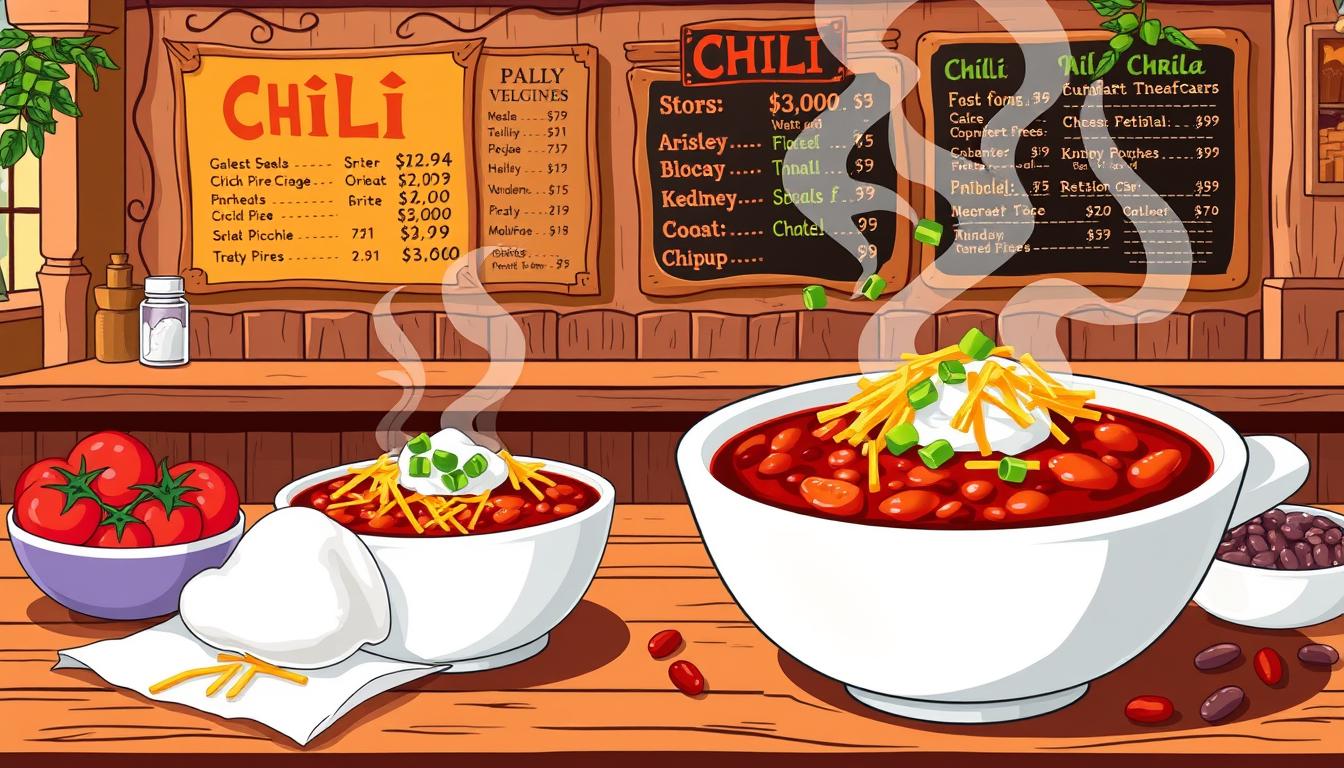 Wendy's Chili Menu