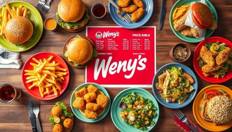 Wendy's Food Menu