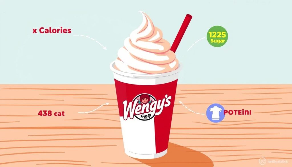 Wendy's Frosty nutritional info