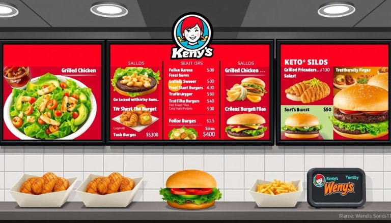 Wendy's Keto Menu