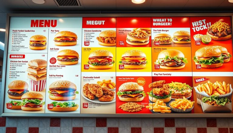 Wendy's Menu With Prices