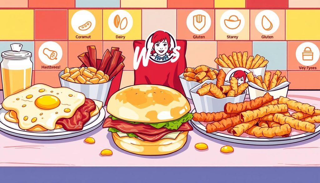 Wendy's breakfast allergens