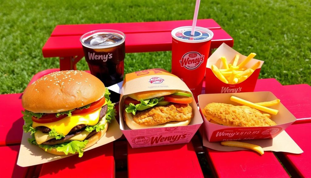 Wendy's combo meals