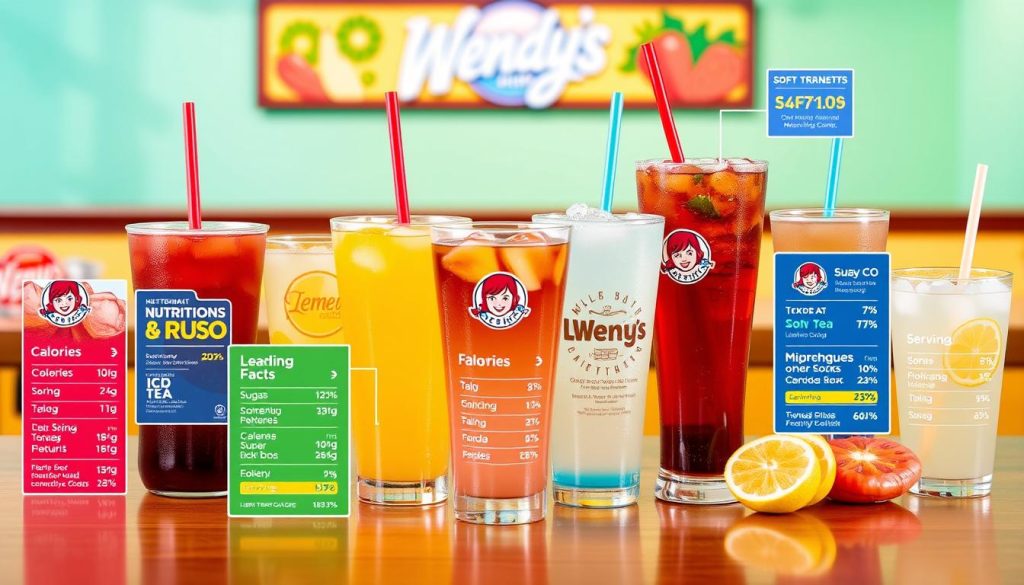 Wendy's drinks nutritional facts