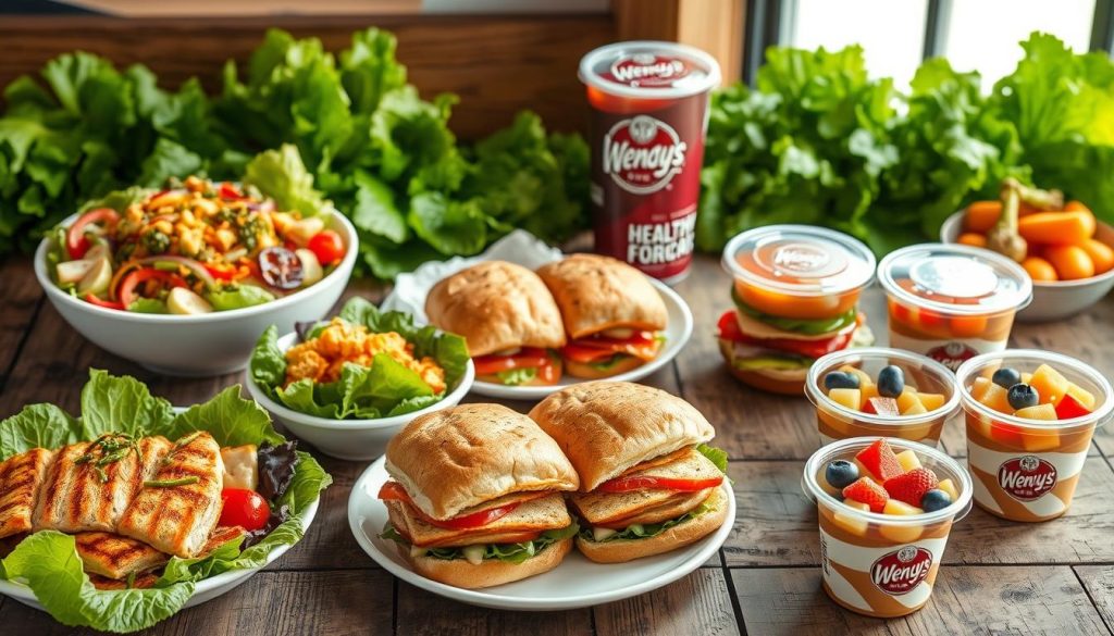 Wendy's healthy options