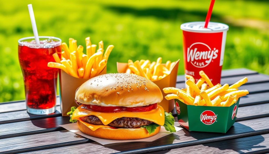 Wendy's value options providing affordable fast food