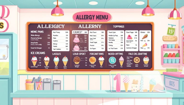 baskin robbins allergy menu