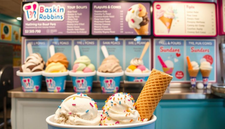 baskin robbins hoover menu