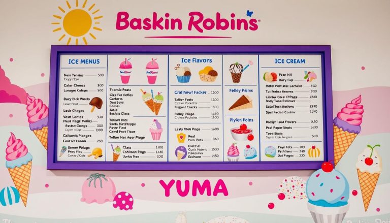 baskin-robbins yuma menu