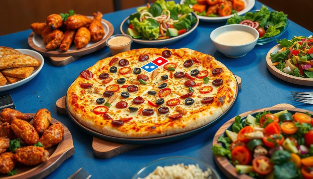 domino's pizza and sides combo