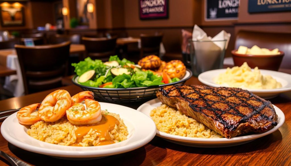 longhorn steakhouse entrees