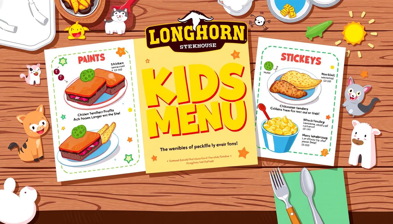 longhorn steakhouse kids menu