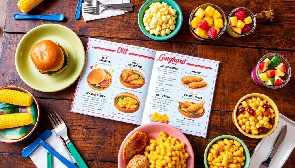 longhorn steakhouse kids menu options