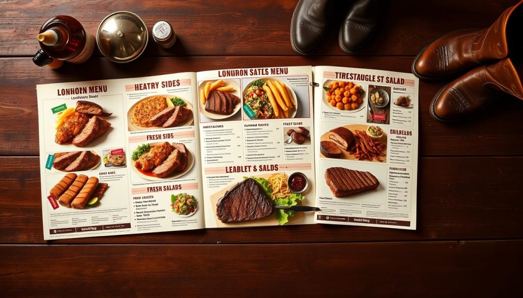 longhorn steakhouse menu analysis