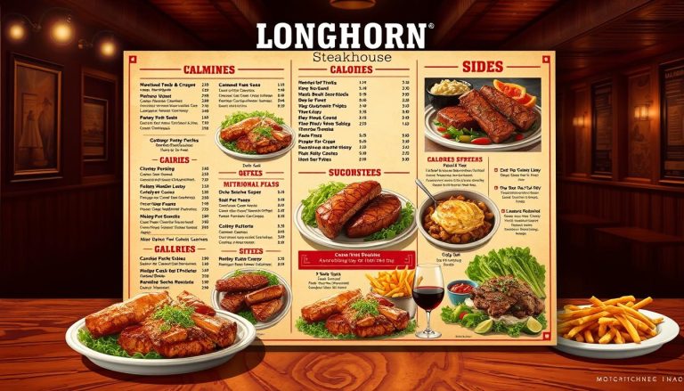 longhorn steakhouse menu nutrition